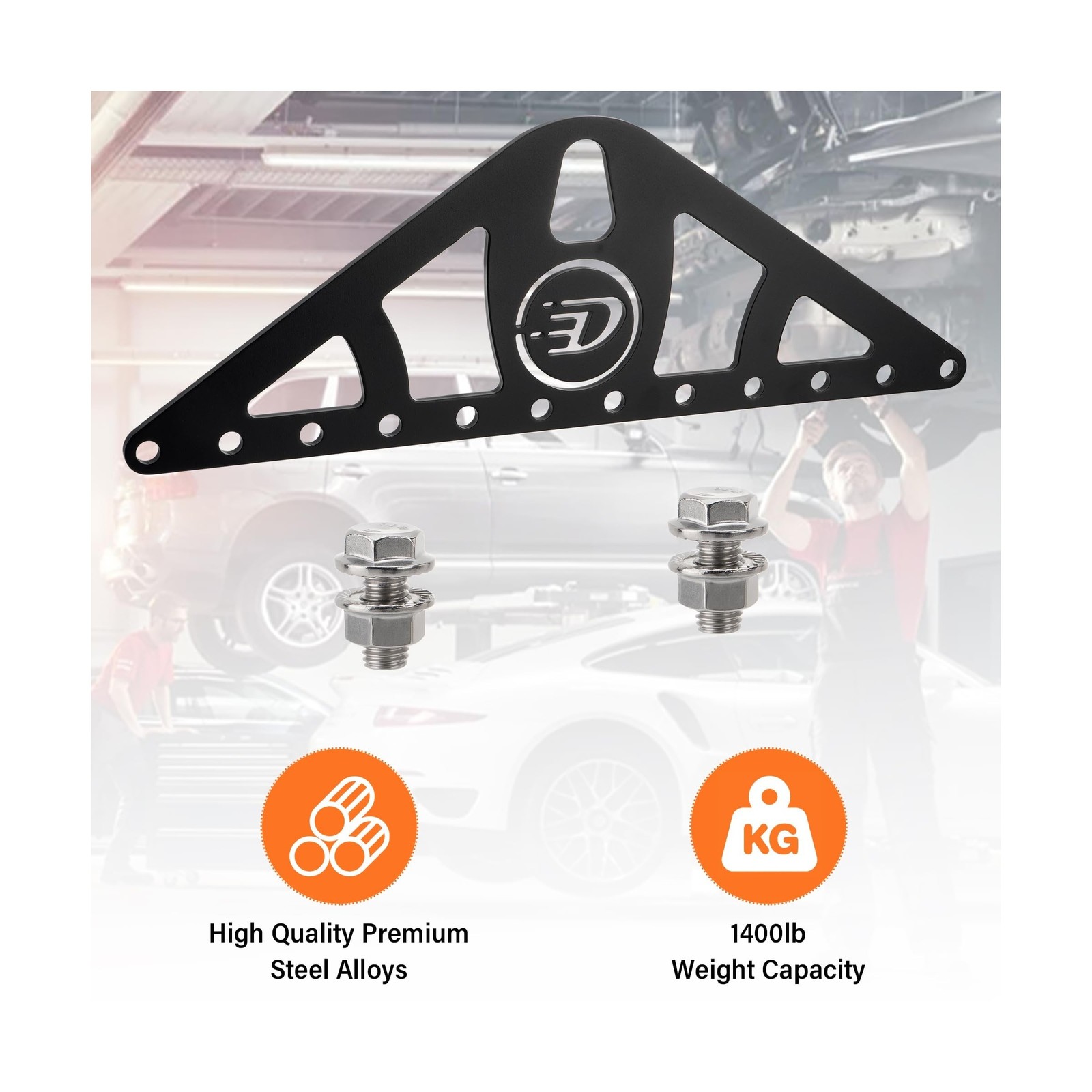 Heavy-Duty Engine Lifting Sling, 2-Point Or 4-Point Adjustable Nylon Straps w...