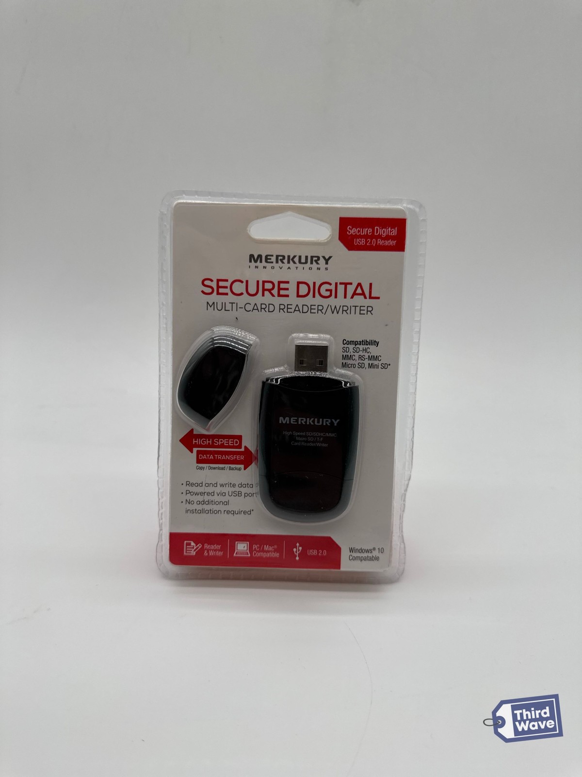 Merkury Innovations Secure Digital Multi-card Reader/Writer