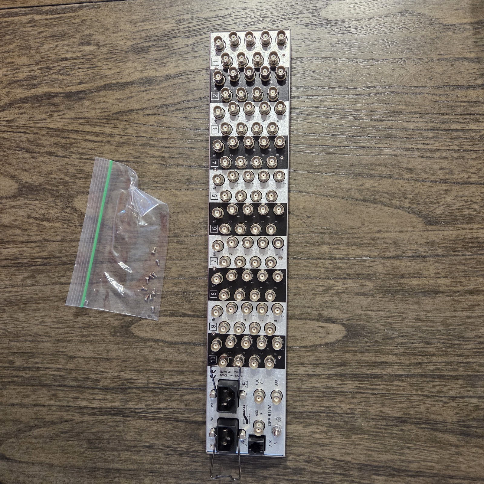 Ross BNC Backplane Replacement Board for DFR-8110A Frame