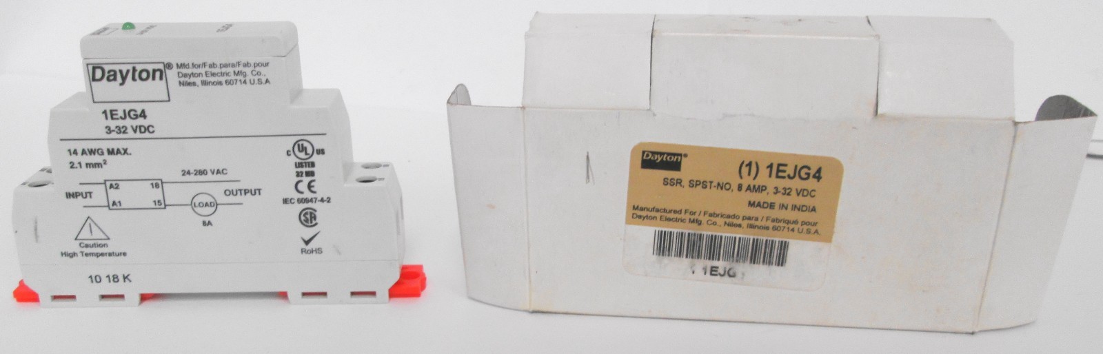 Dayton 1EJG4 Solid State Relay