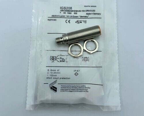1PC New IFM IGS208 IGKC008BASKG/2LED/US-104 Inductive Sensor Free Shipping
