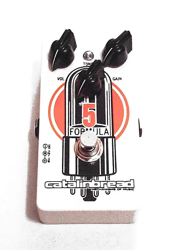 Catalinbread Formula 5 Overdrive Guitar Effects Pedal - Rare