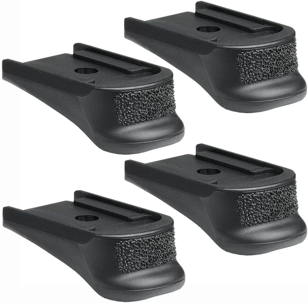 Anjilu Grip,4 Packs Extension Grip for Sig Sauer P365X and P365XL Black