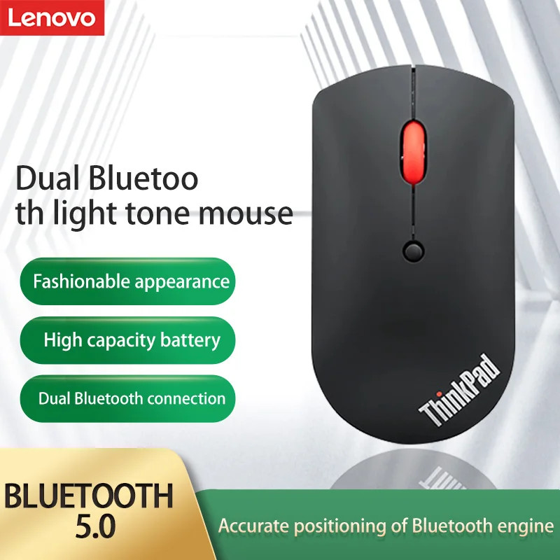Wireless Mouse  Thinkpad Wireless Mouse 4Y50X88822 Mouse Dual Bluetooth Office M