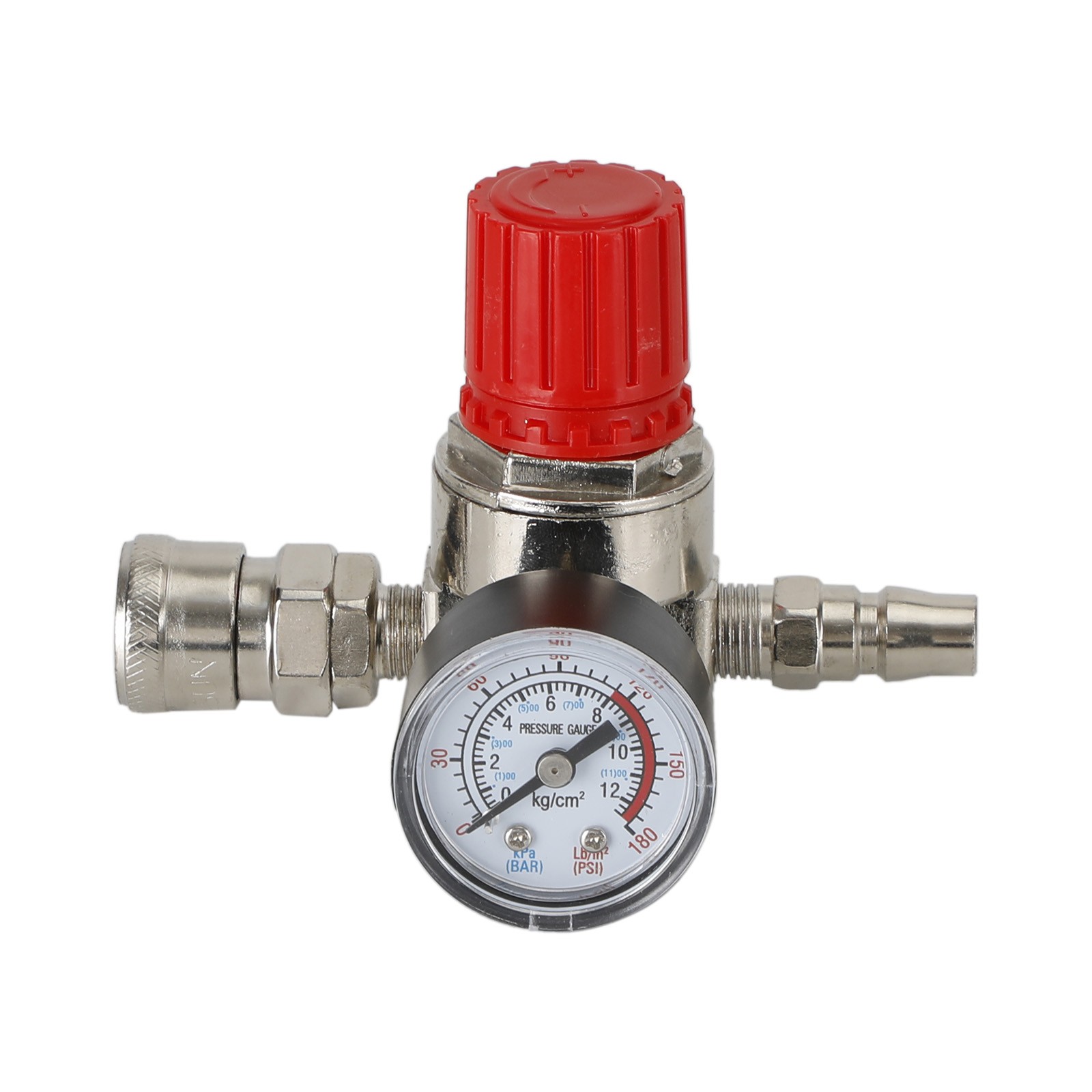 1/4" Pressure Regulator Air Compressor Adjustable Gauge Valve Control 175Psi R10