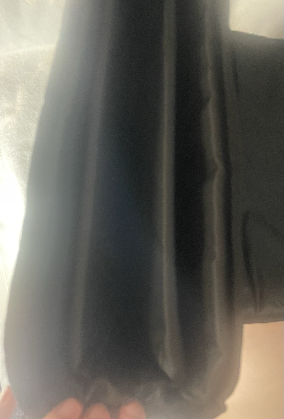 Windham Black Polyester Shoulder Messenger Bag Padded Partitions Solid