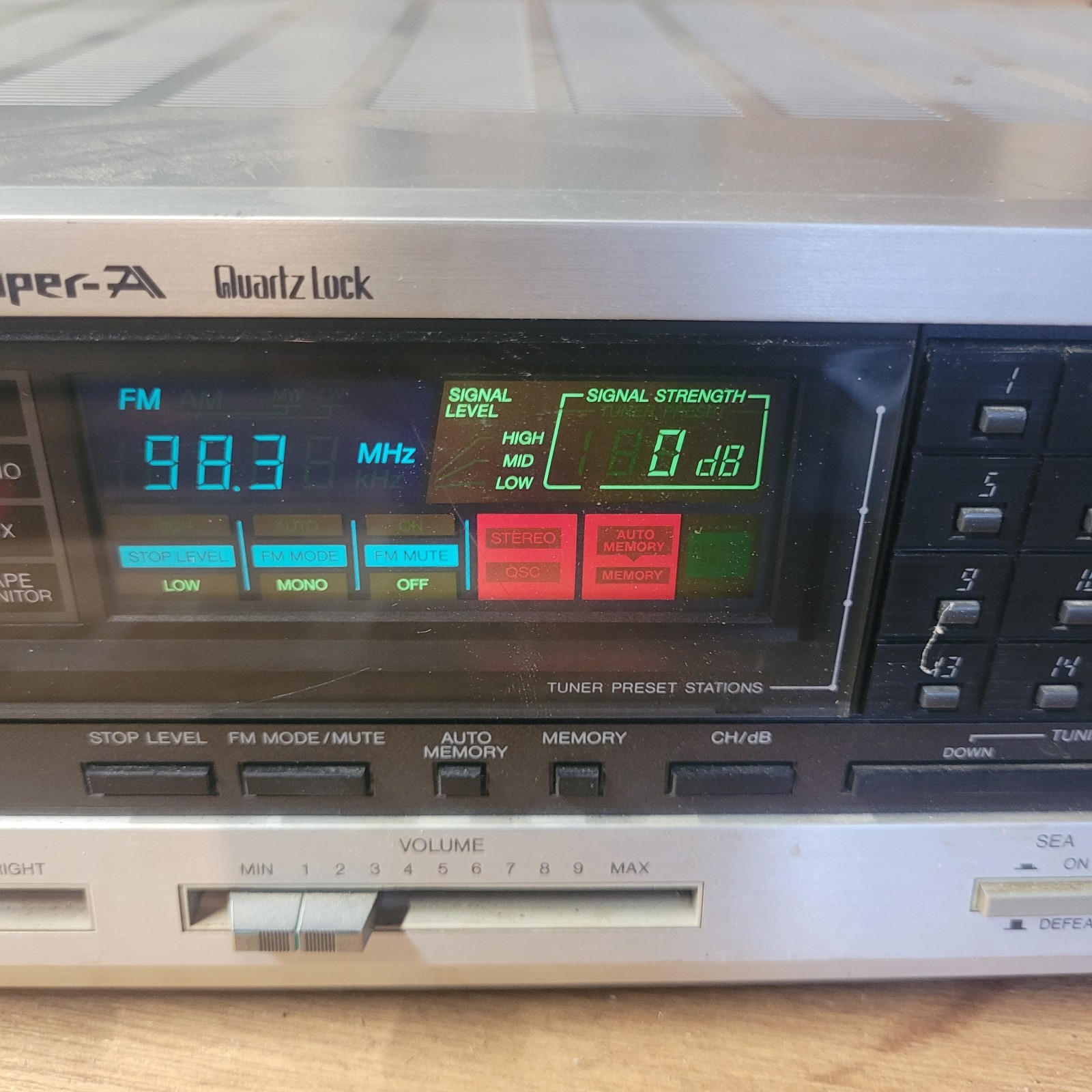 JVC R-X300 Digital Synthesizer Stereo Receiver Working Tested