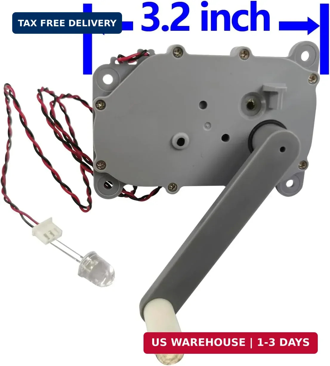 Nightbreeze Hand Crank Generator for Physics & Science Labs - DIY Energy Convers