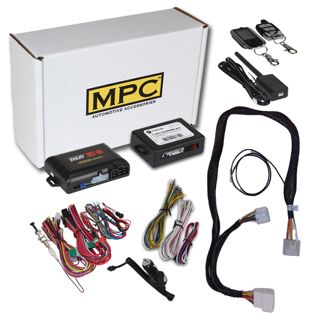 5-Button 2-Way Remote Starter For 2008-2010 Scion xB Dot-Key - T-Harness