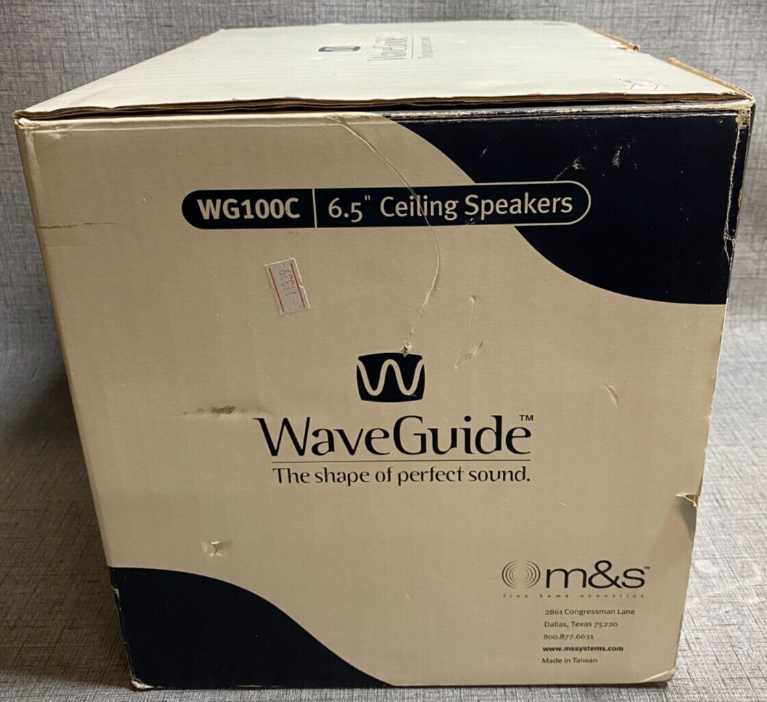 WG SERIES WG100c 6.5" Ceiling Speakers WAVE GUIDE
