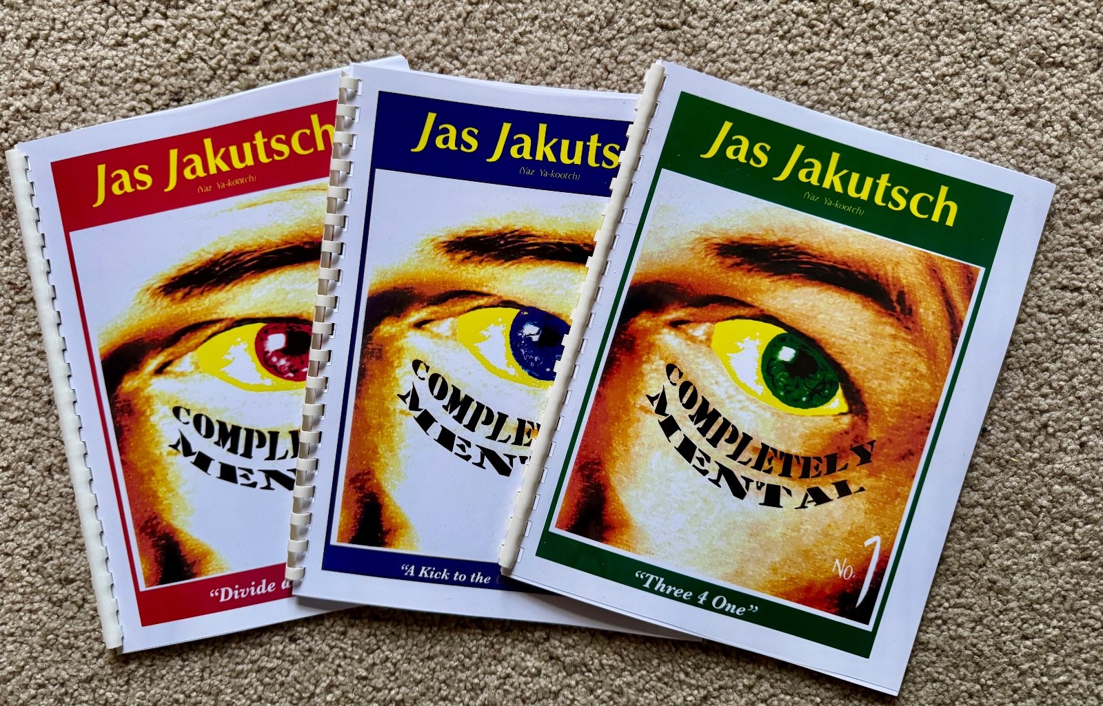 Jas Jakutsch - Completely Mental Volumes 1-3