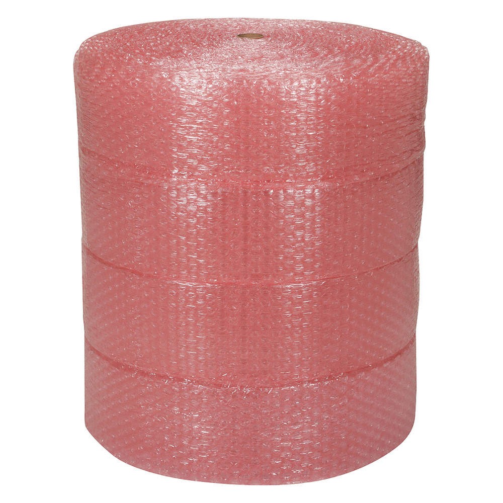 GRAINGER APPROVED 56LT81 Bubble Rolls,Pink,PK2 787PV1