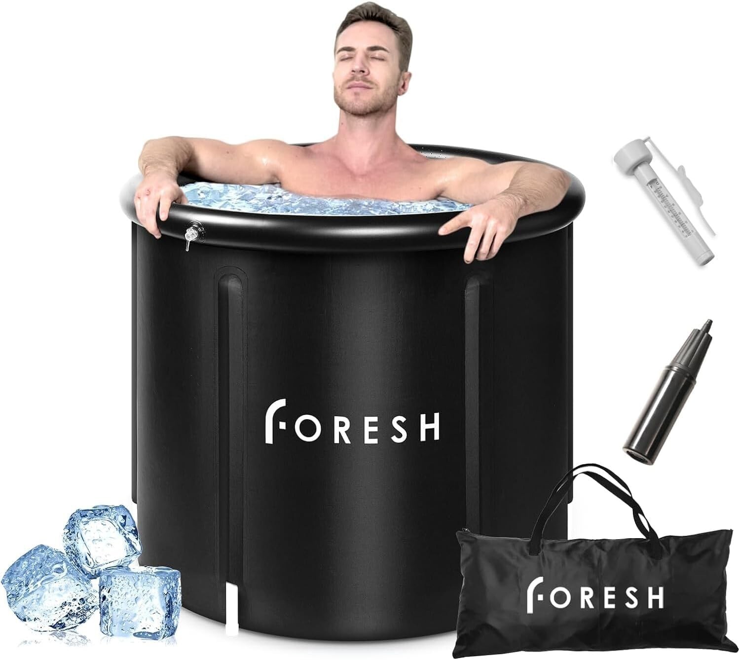 Ice Bath Tub Ice Bath Tub for Athletes Recovery Cold Plunge Tub Outdoor Portable