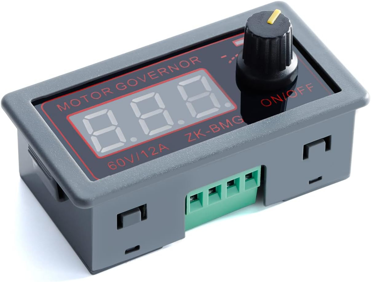 ZK-BMG DC Motor Speed Controller, DC Motor Controller 9V-60V/12A/500W DC Encoder