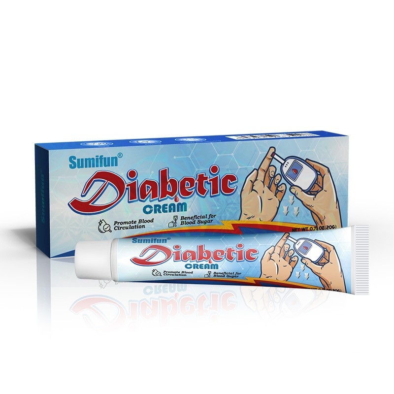 Diabetes Herbal Cream 20g Stabilizes Blood Sugar Level Ointment Balances Health