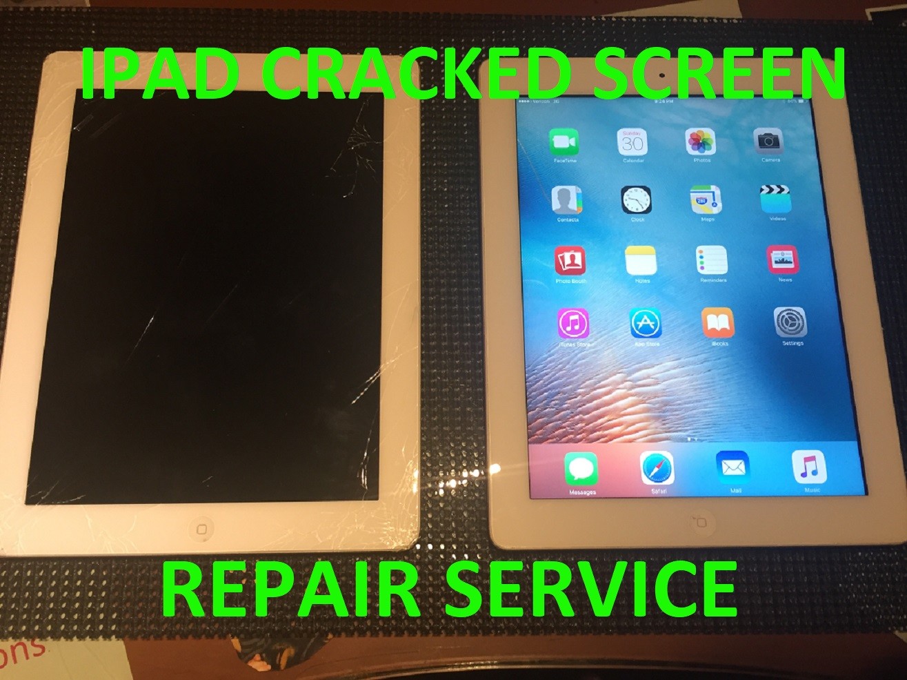 Apple iPad 8th 9th Generation Glass Screen Replacement Repair Service