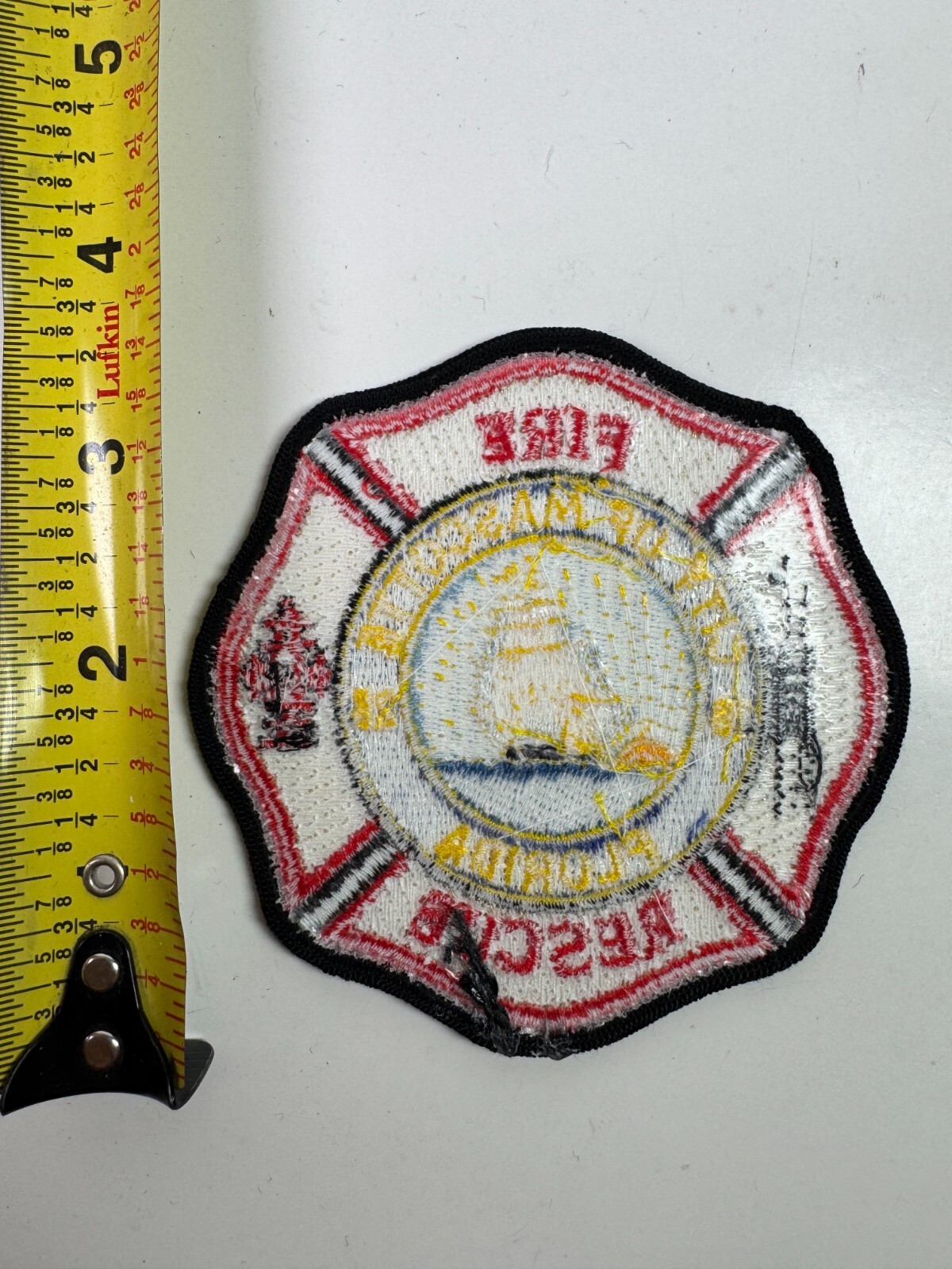 Mascottee City Fire Rescue Florida FL Patch R1