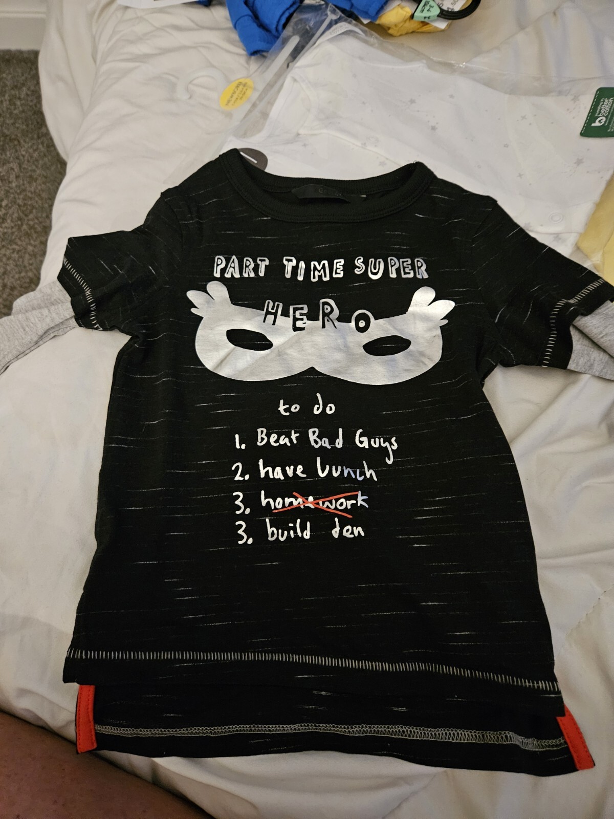 Boys Long Sleeved Top 12 To 18 Months