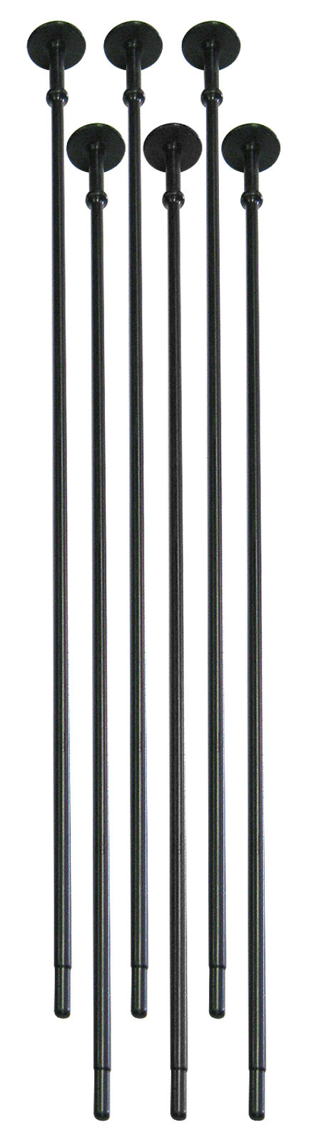 Rifle Rod Expansion Pack - 6 Additional Gun Rods Long Gun Rifle Rack Made in USA