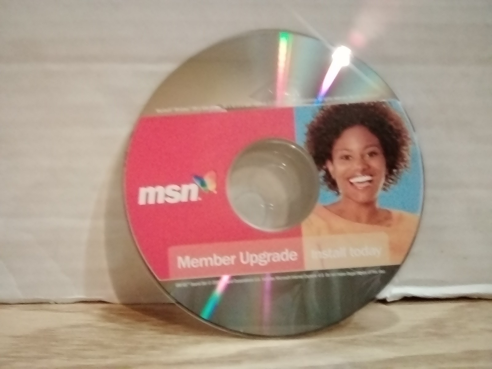 Stop the pop-ups! Microsoft Network MSN 9 Install Disc Members Upgrade CD.