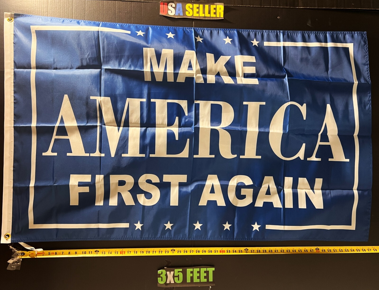 Donald Trump Flag FREE USA SHIP America First B Man Cave America USA Sign 3x5'