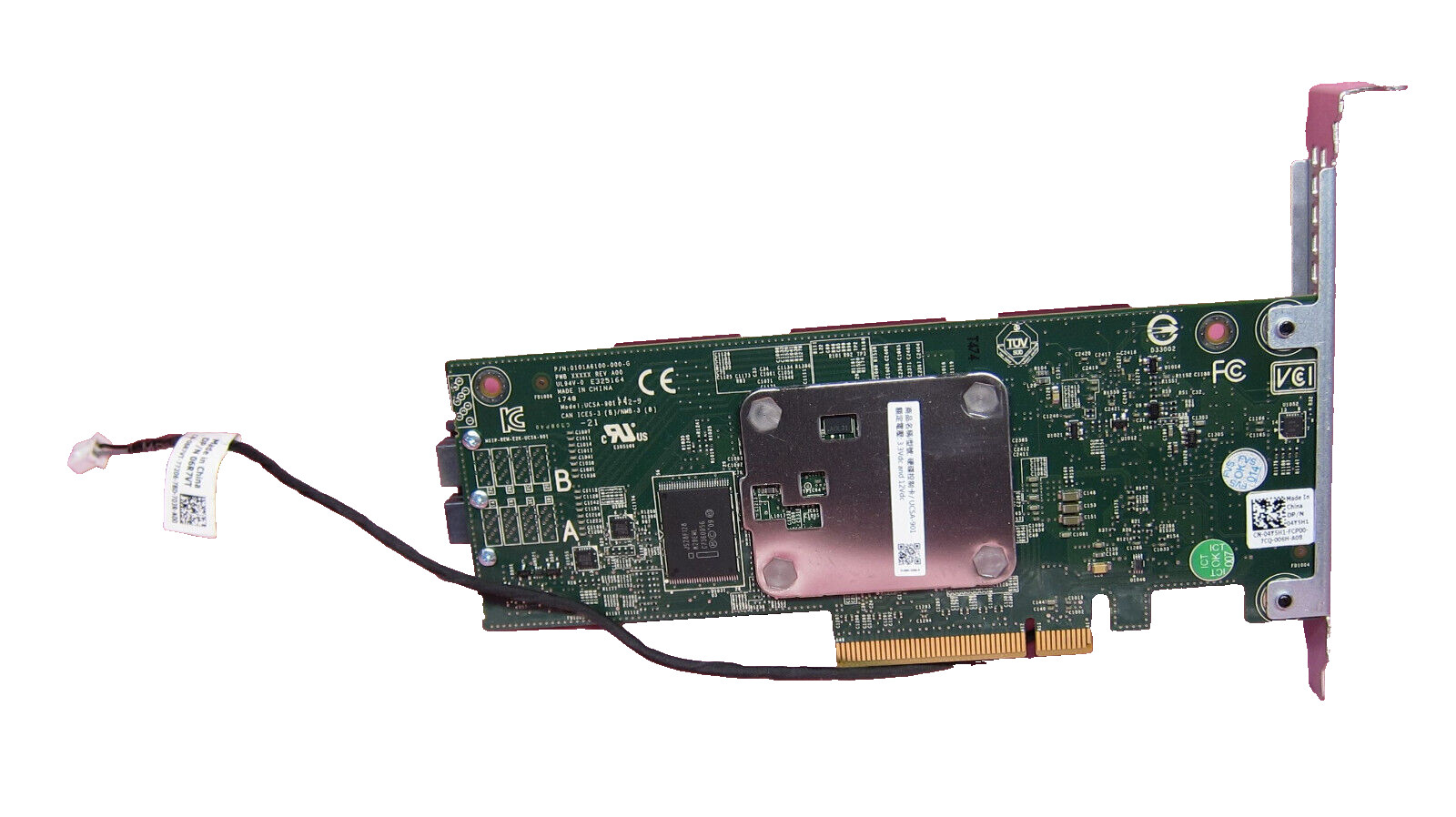 Genuine Dell 04Y5H1 PERC H330 SAS RAID 12Gb/s PCIe Controller - Long Bracket