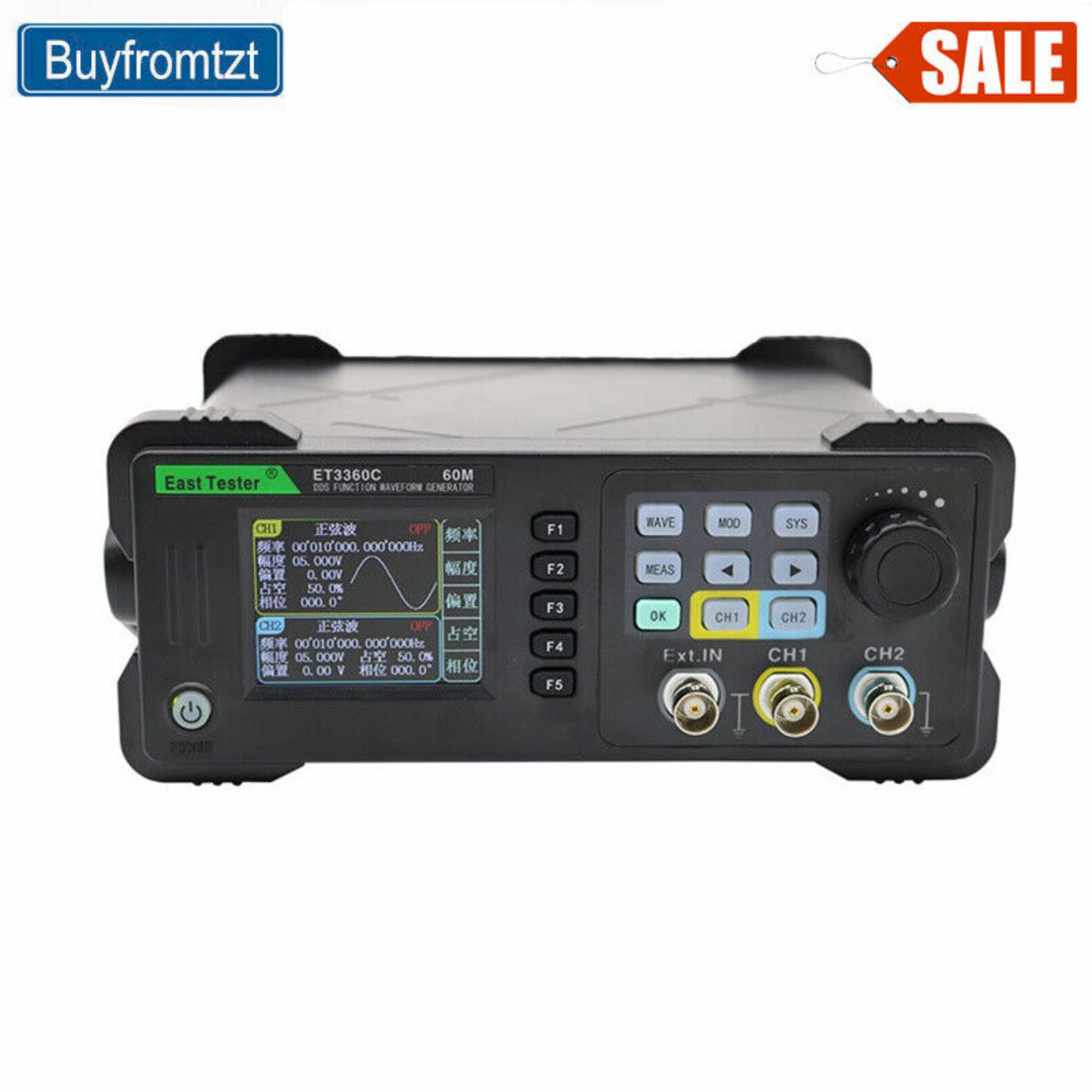 ET3360C ET3340C ET3320C Function Arbitrary Waveform Generator Frequency Meter