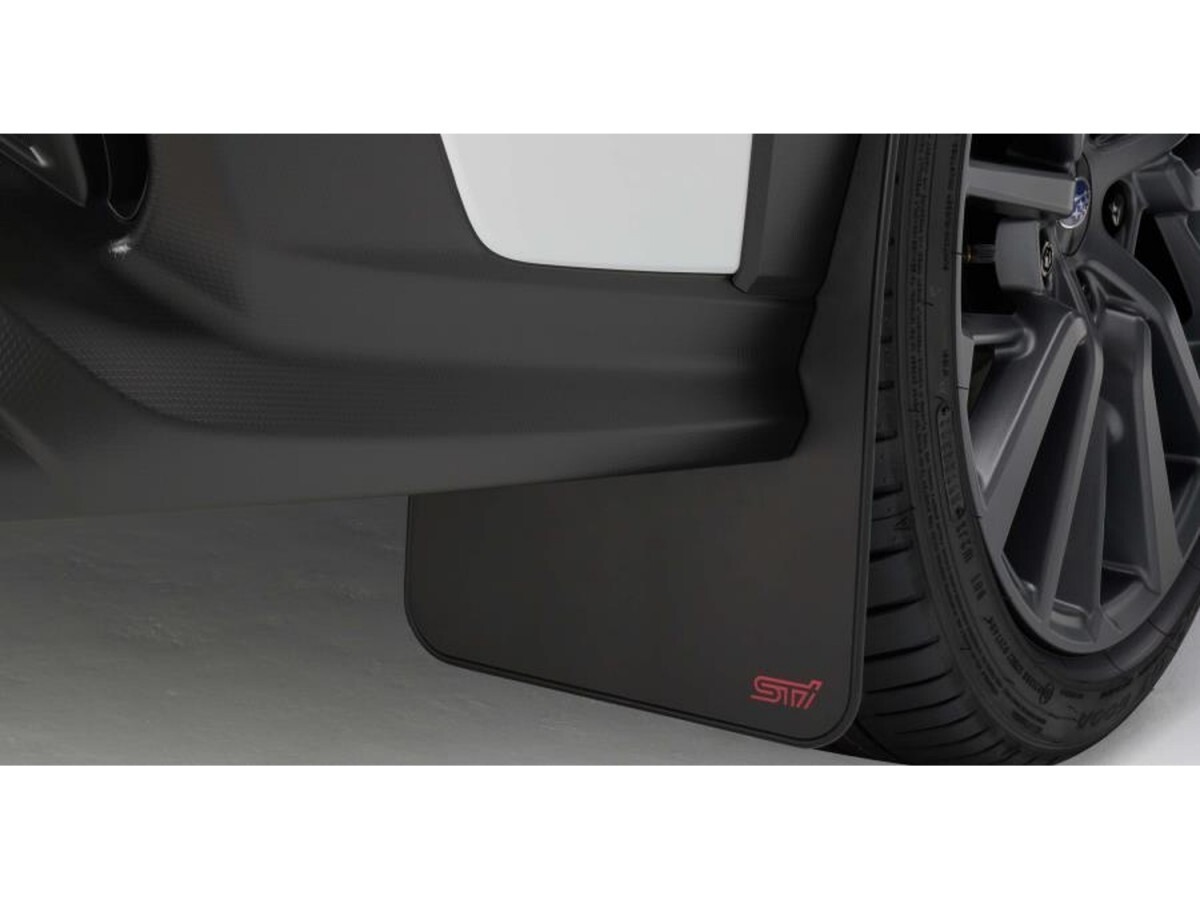 2023-2026 Subaru WRX STI LOGO Mud Flap Set of 4 Black J101SVC200 Front and Rear
