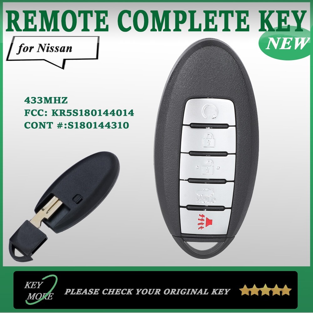 S180144310 Replacement For Nissan Altima Maxima 2016 2017 2018 Remote Key Fob