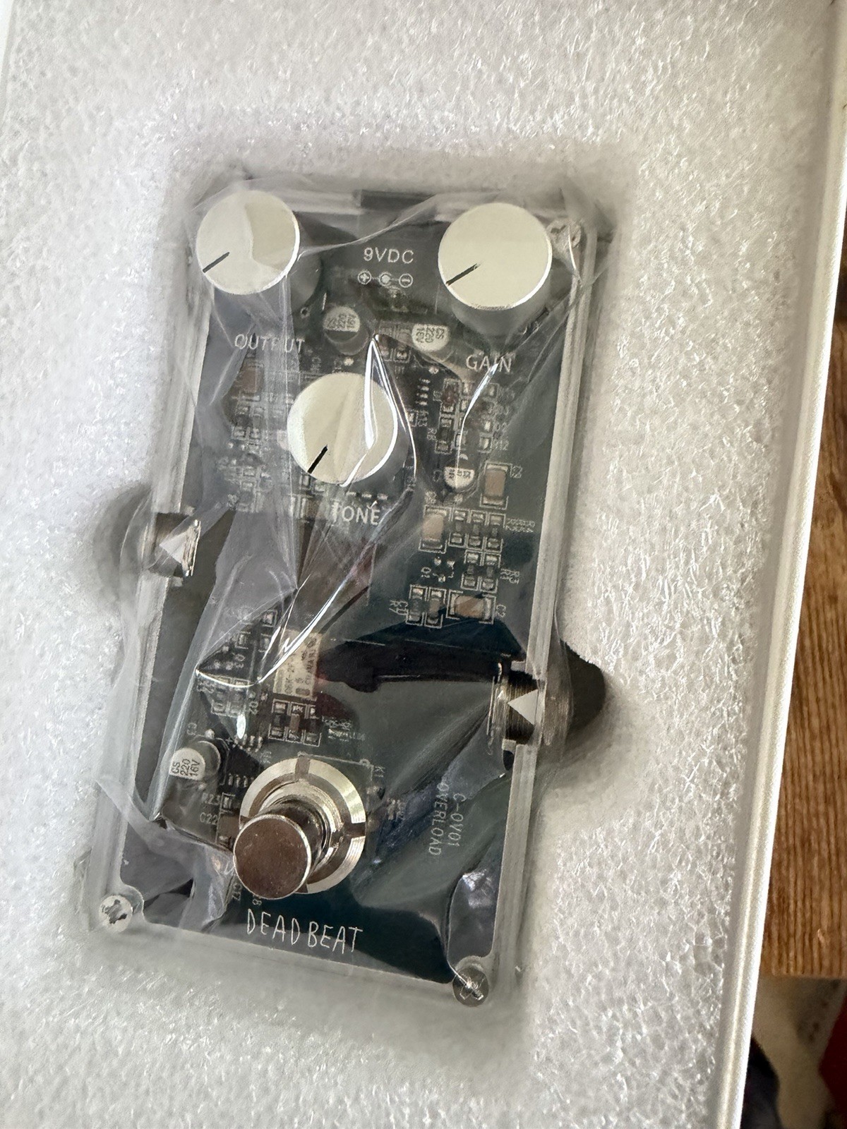 VISIBLE OVERDRIVE Effect Pedal by Deadbeat Sound