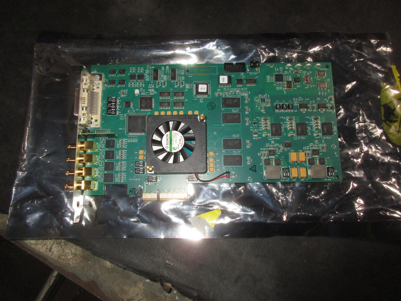 AJA Kona 3G RO PCIe Pro Video Capture Card 4x 3G-SDI I/O Green High-Per FREE S/H