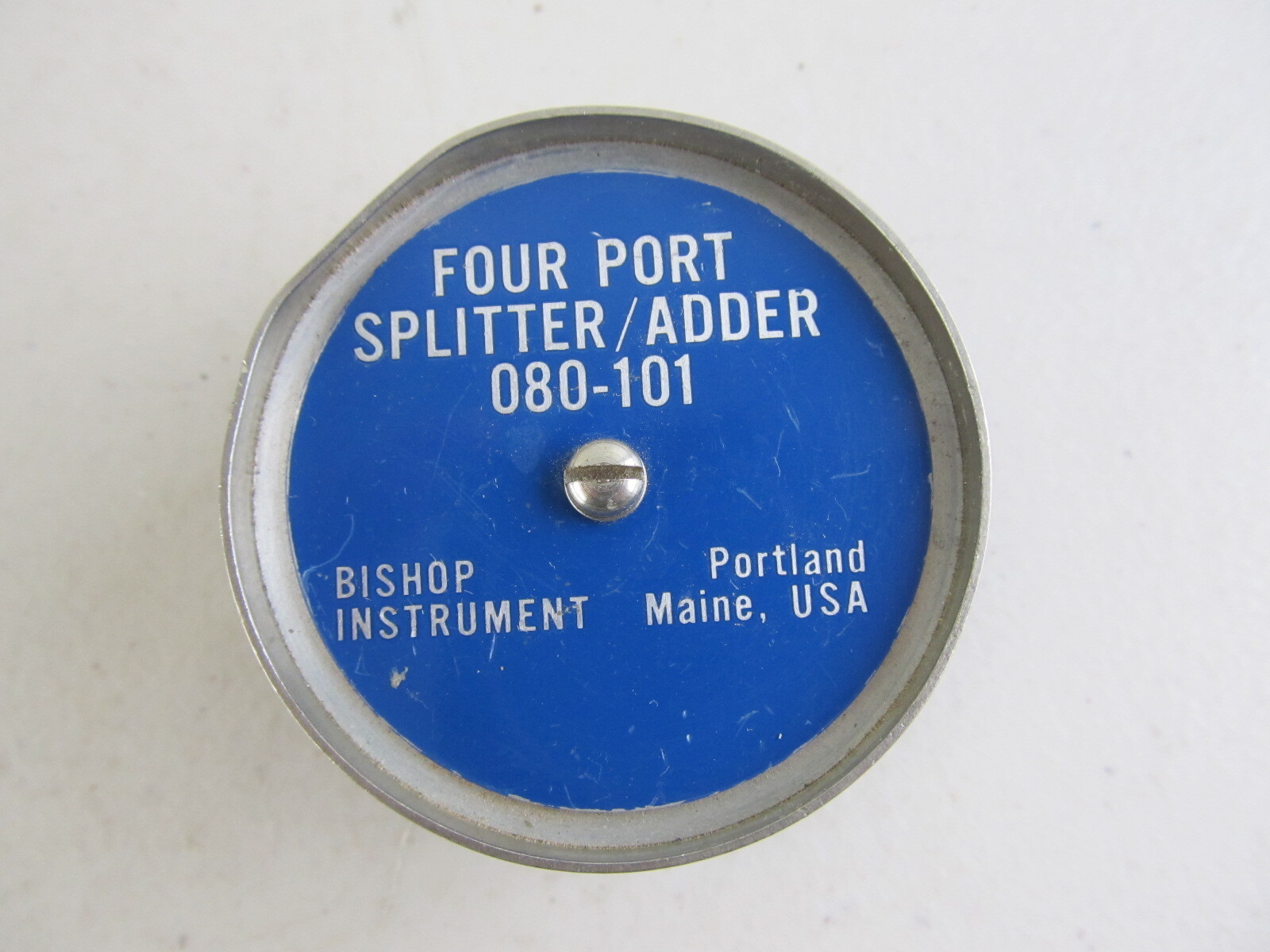 BISHOP INSTRUMENT Four Port Splitter / Adder BNC 080-101