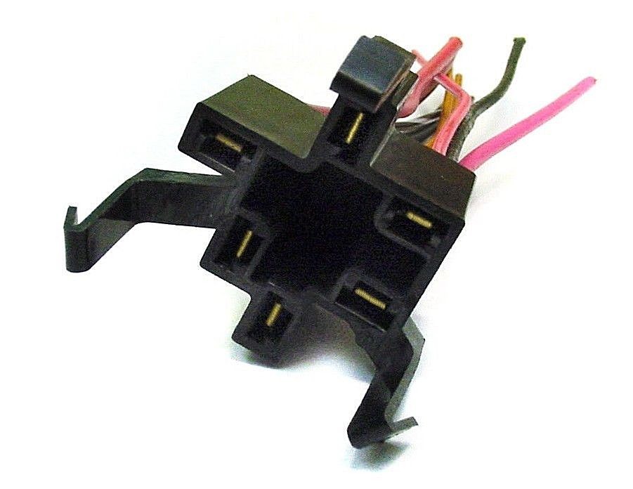 62-67 GM 6 Way Ignition Switch Wire Wiring Harness Connector Pigtail Plug Socket