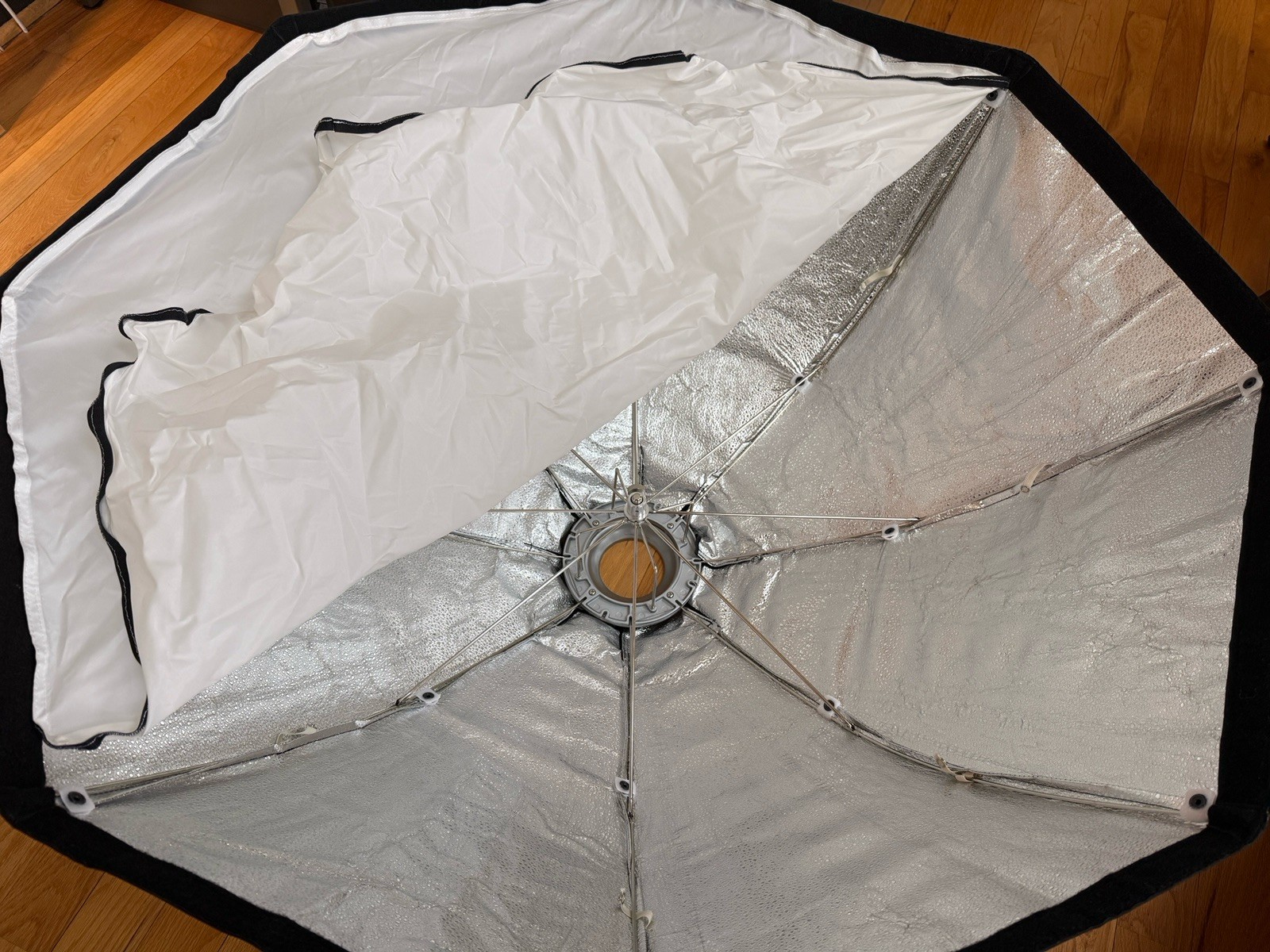 Large Paul C. Buff Octagonal Softbox With Diffuser Panel - 43” - Lightly Used