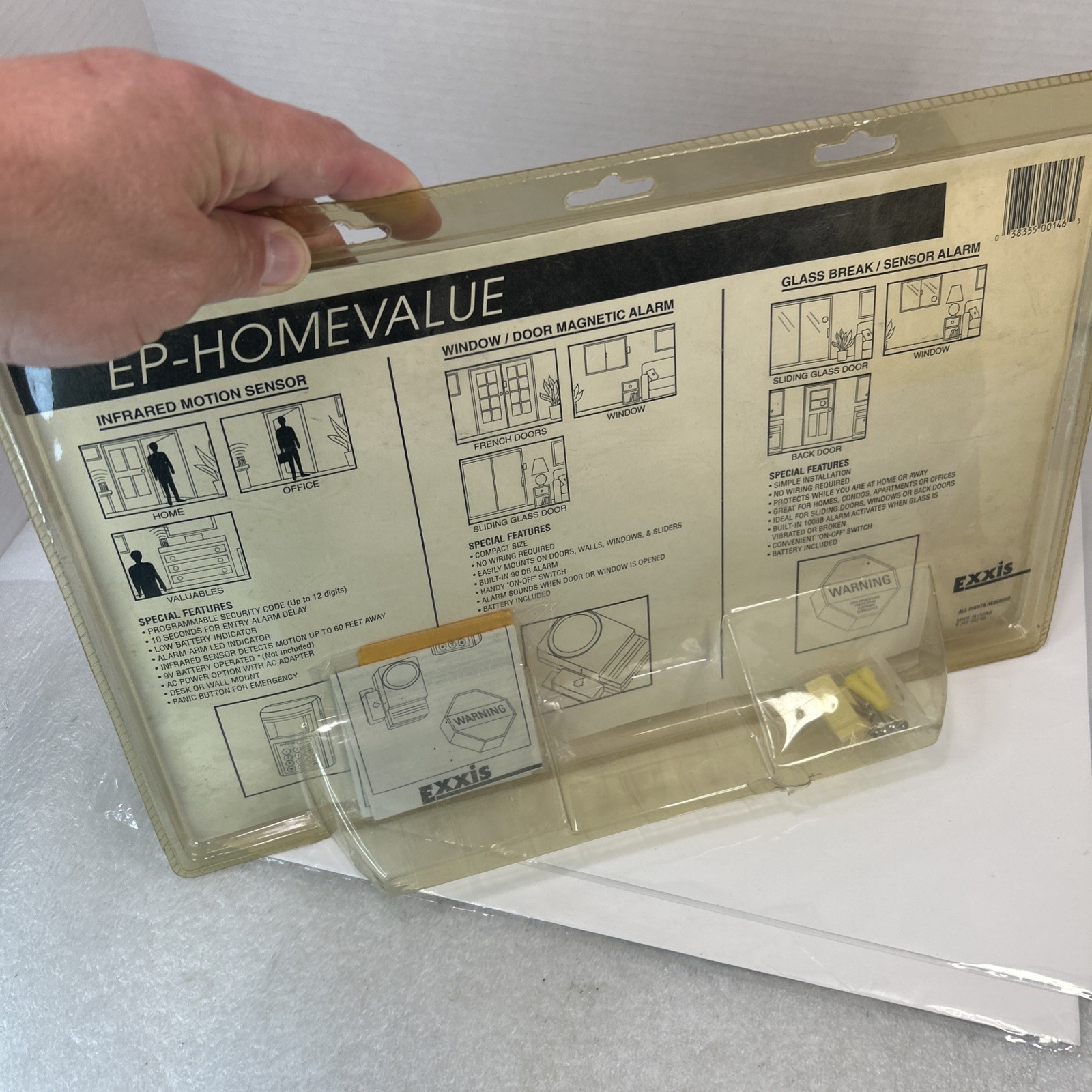 Exxis Home Protection Value Pack Door Alarm System Read