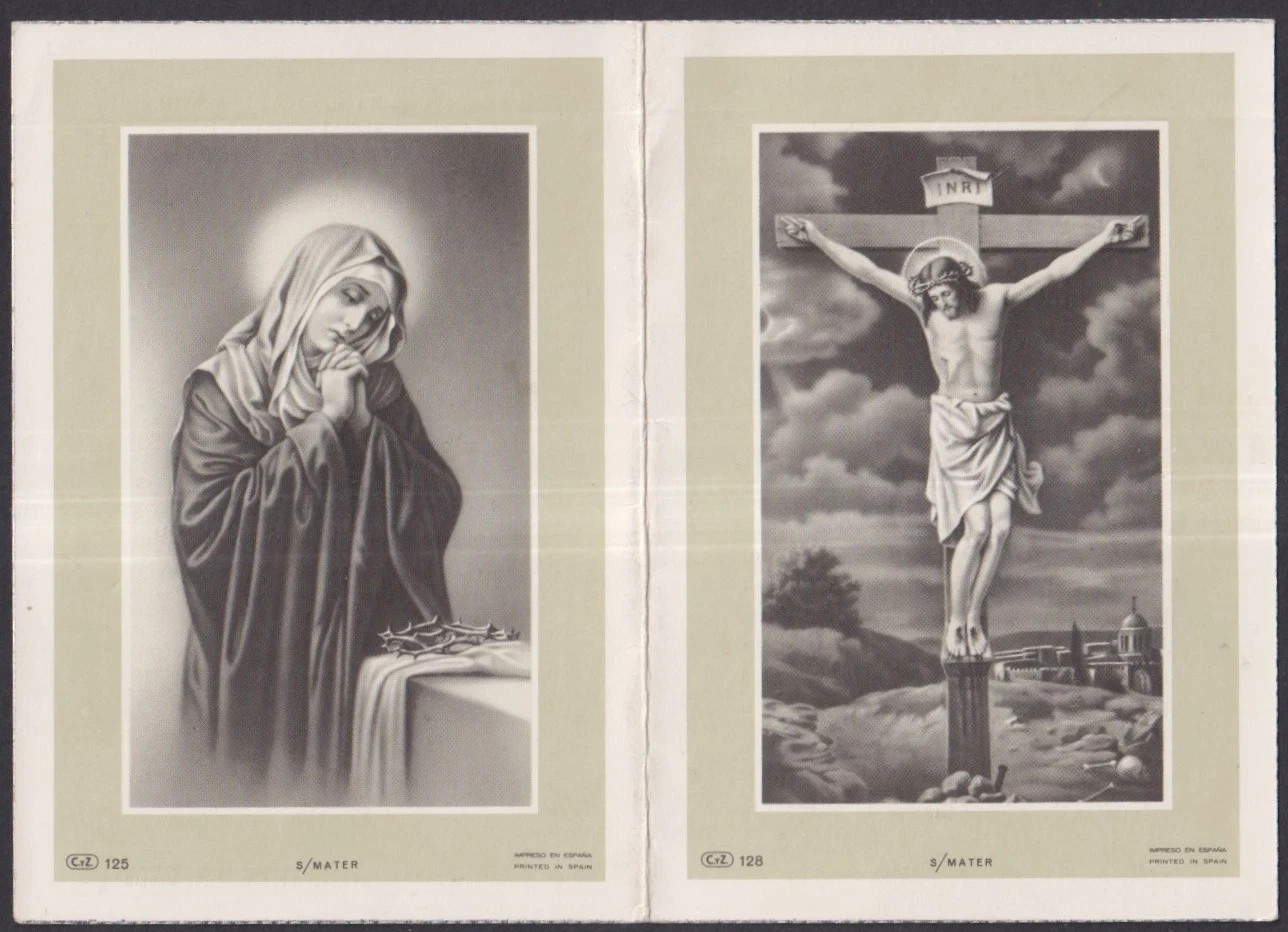 Holy card antique de Jesus santino image pieuses estampa