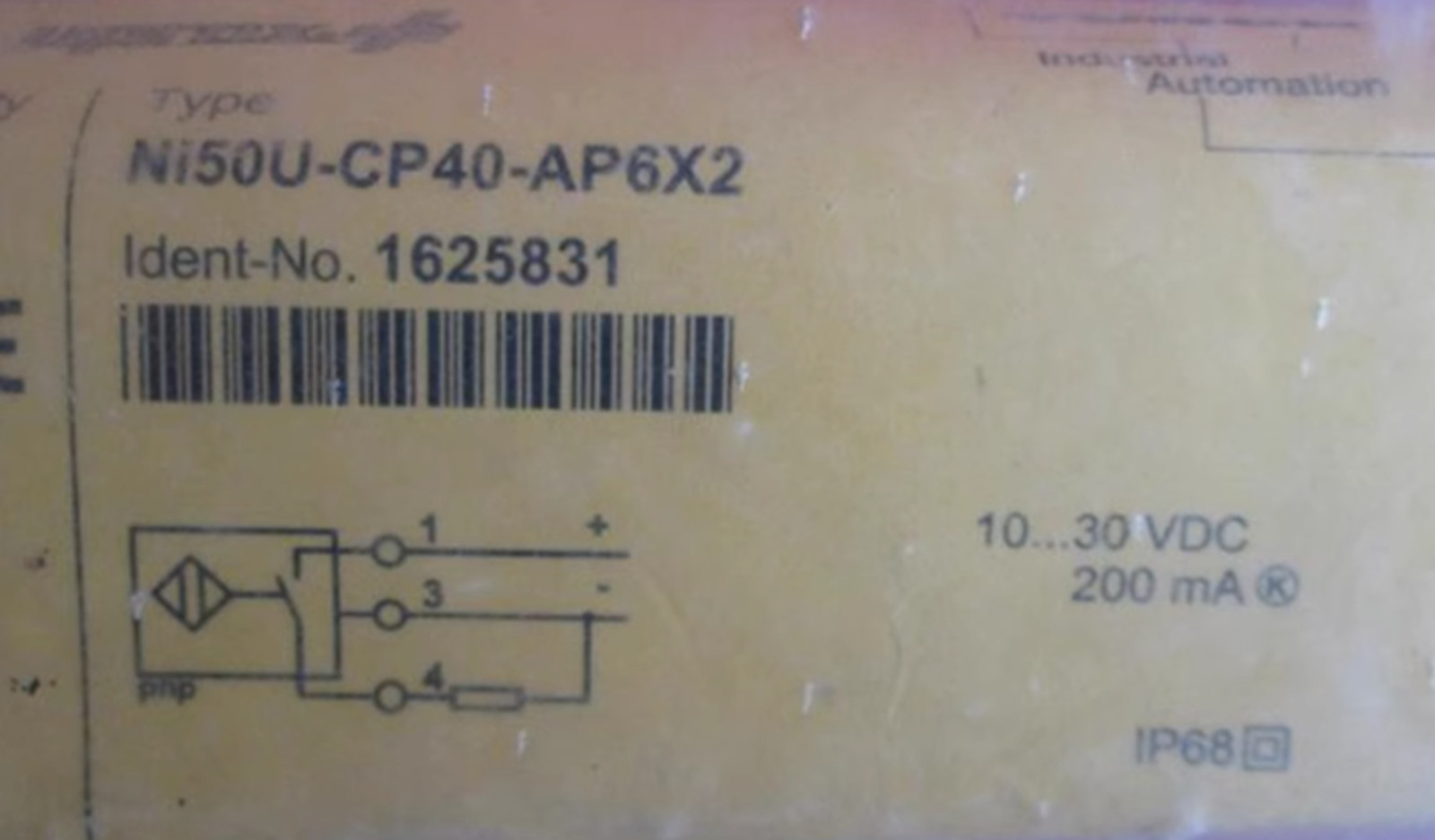 NEW TURCK NI50U-CP40-AP6X2 Inductive Proximity Sensor