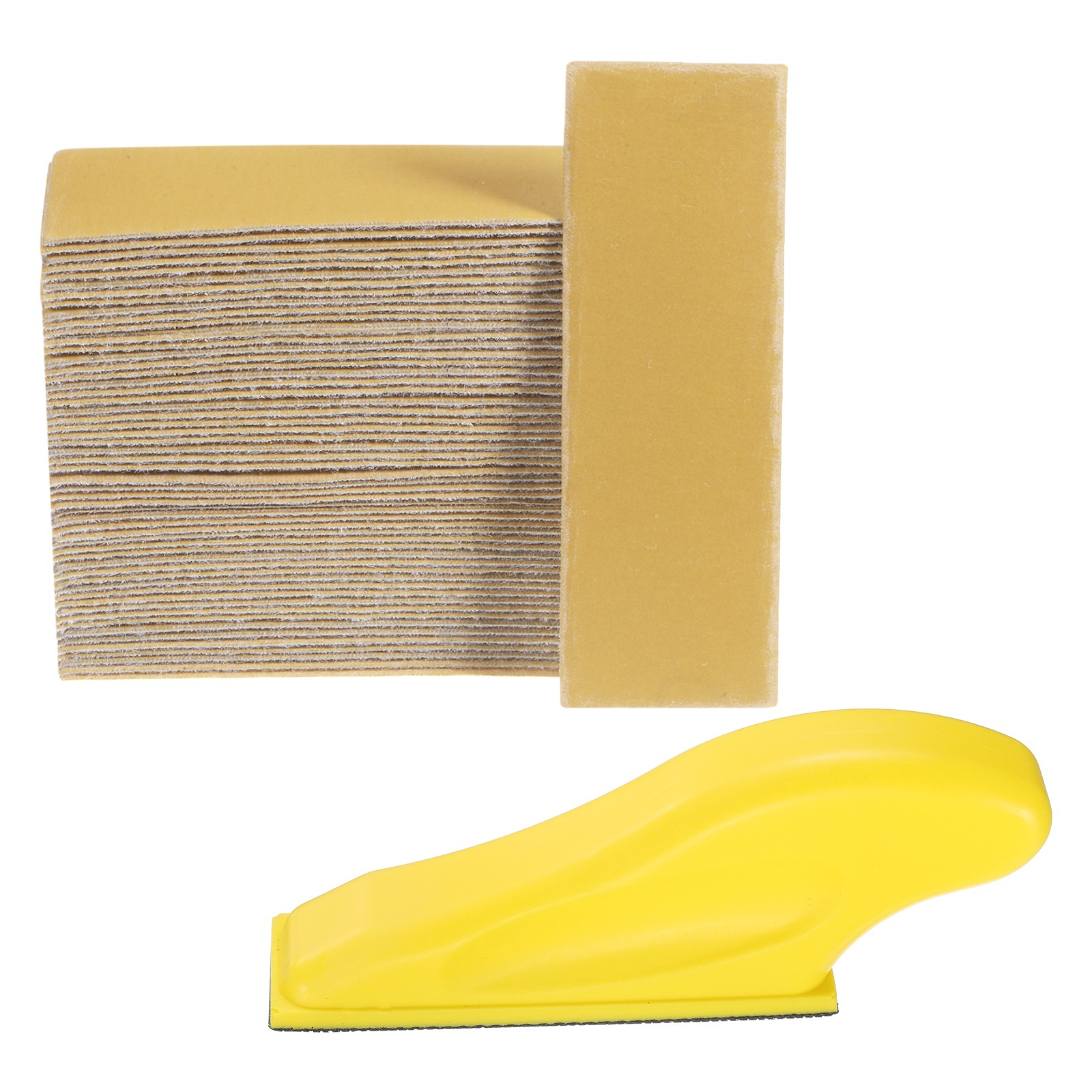 70 Pcs Detail Sander Paper 600 Grit 3.5" x 1.2" Micro Hand Sanding Papers Sheets