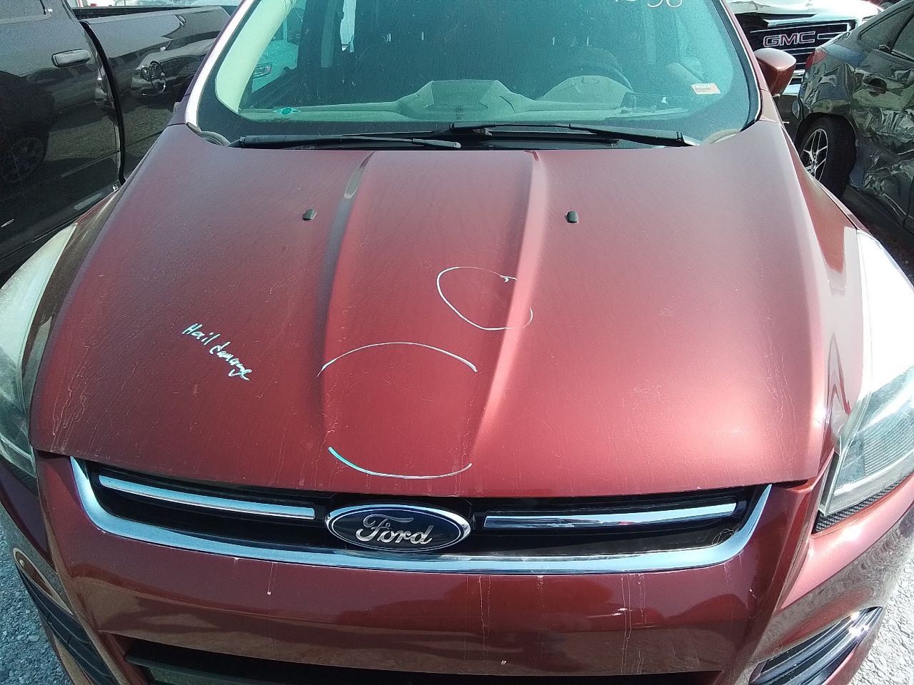 2013-2019 Ford Escape Front Driver Lower Left Knee Air Bag
