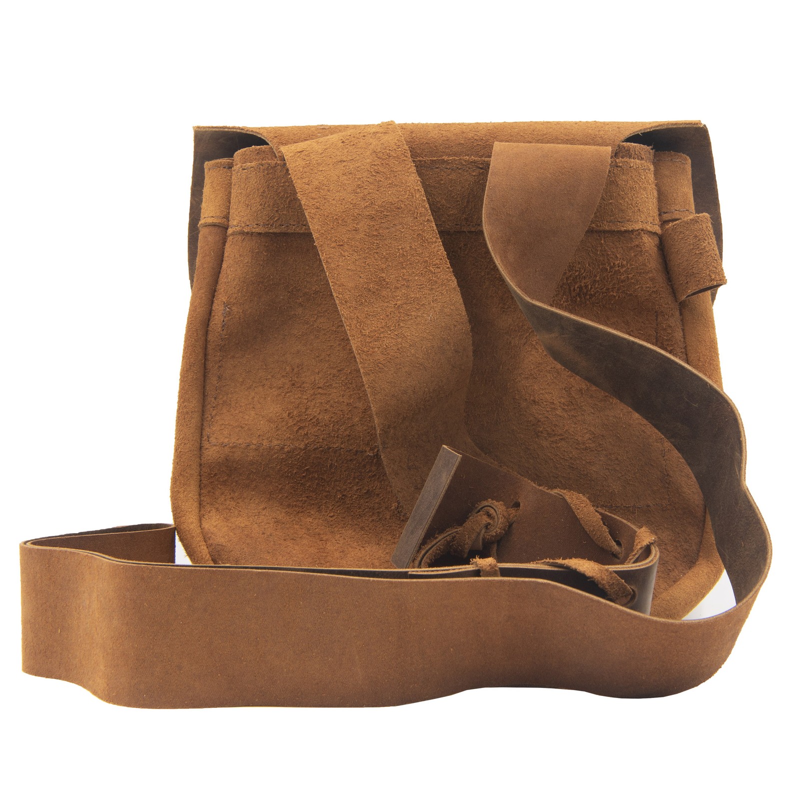 Muzzle-Loaders Kit Carson Suede Leather Shooting Bag - Muzzleloader Possibles