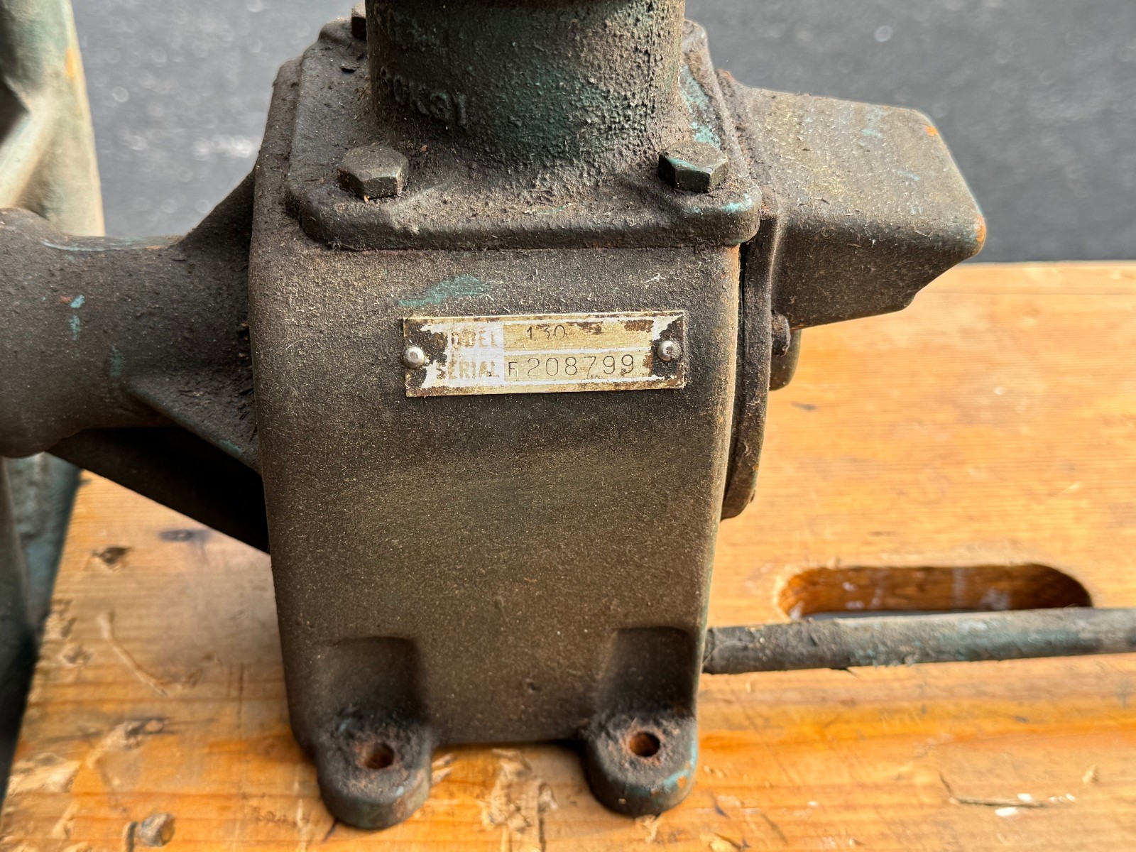 Antique Air Compressor Pump Fly Wheel Curtis Kellogg Devilbiss Automotive Tool