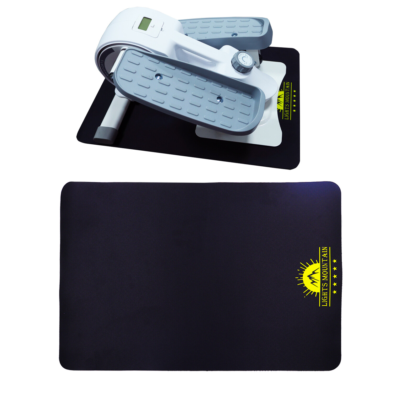 Ellipse Leg Exerciser Non-Slip Mat - Perfect for Under Desk Ellipticals