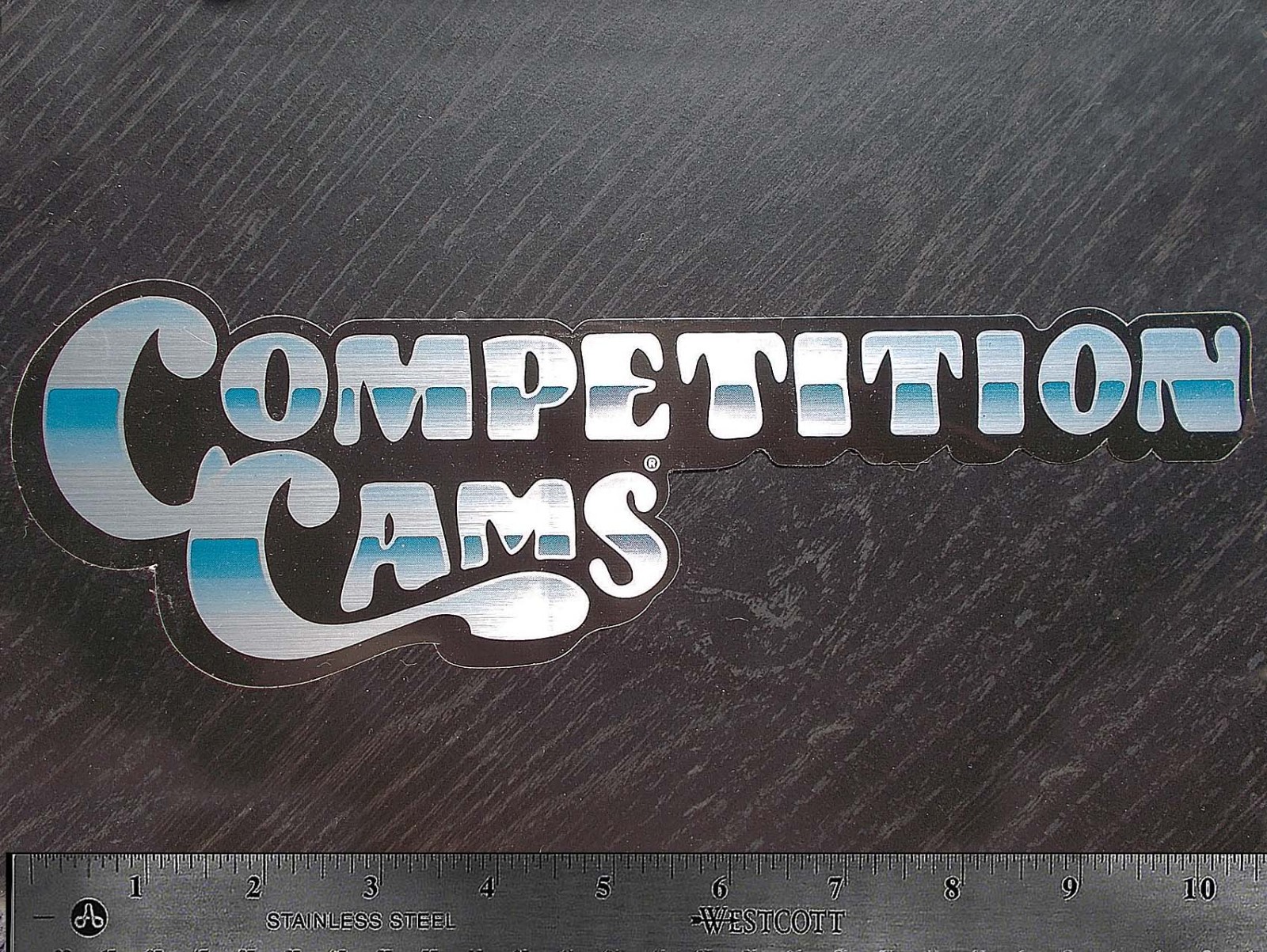 COMPETITION CAMS - Original Vintage 70’s 80's Racing Decal/Sticker - 10 5/8 inch
