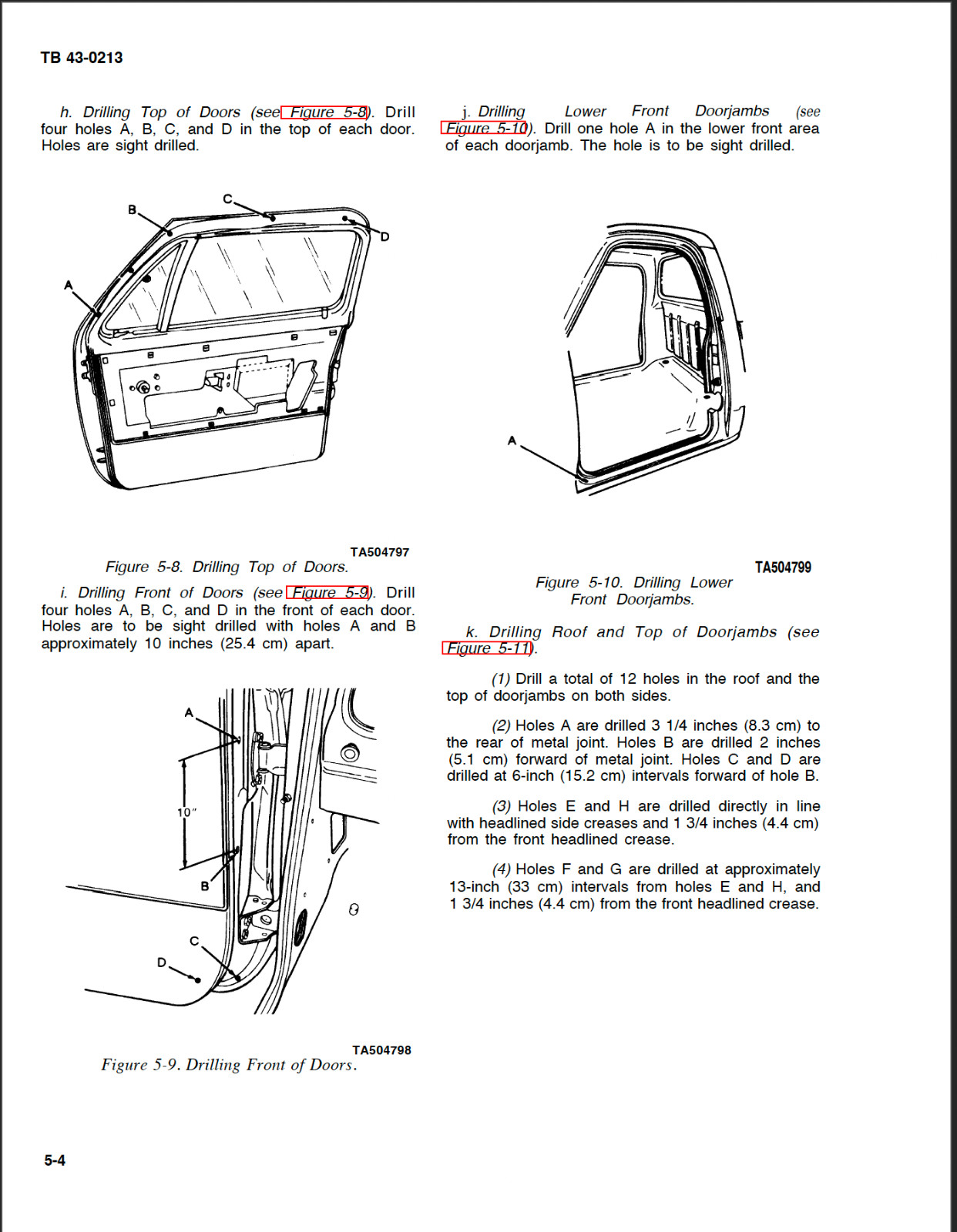 226 Page TB 43-0213 CORROSION PREVENTION & CONTROL TACTICAL VEHICLES on Data CD