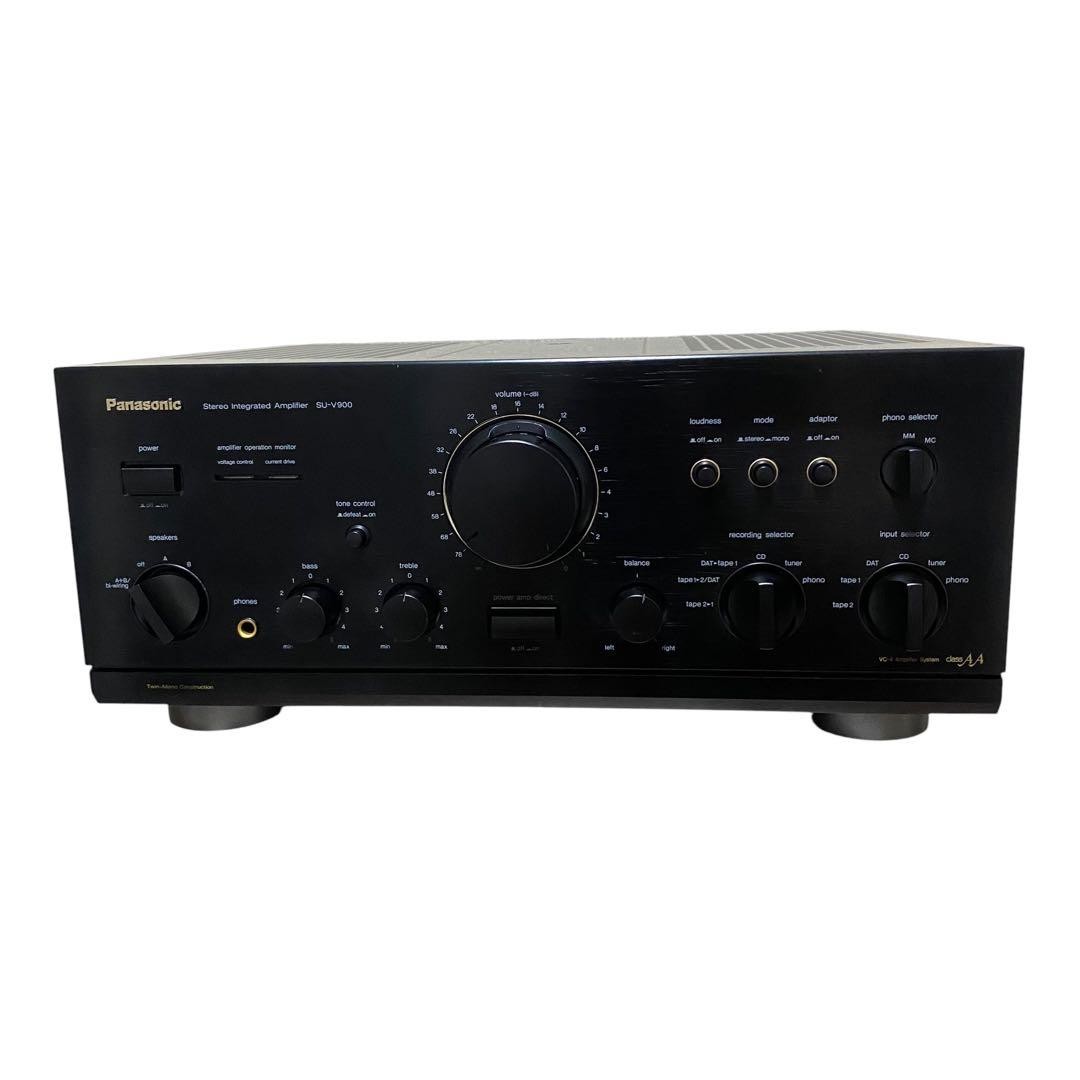 Panasonic Technics SU-V900 Class AA Integrated Stereo Amplifier Tested Japan