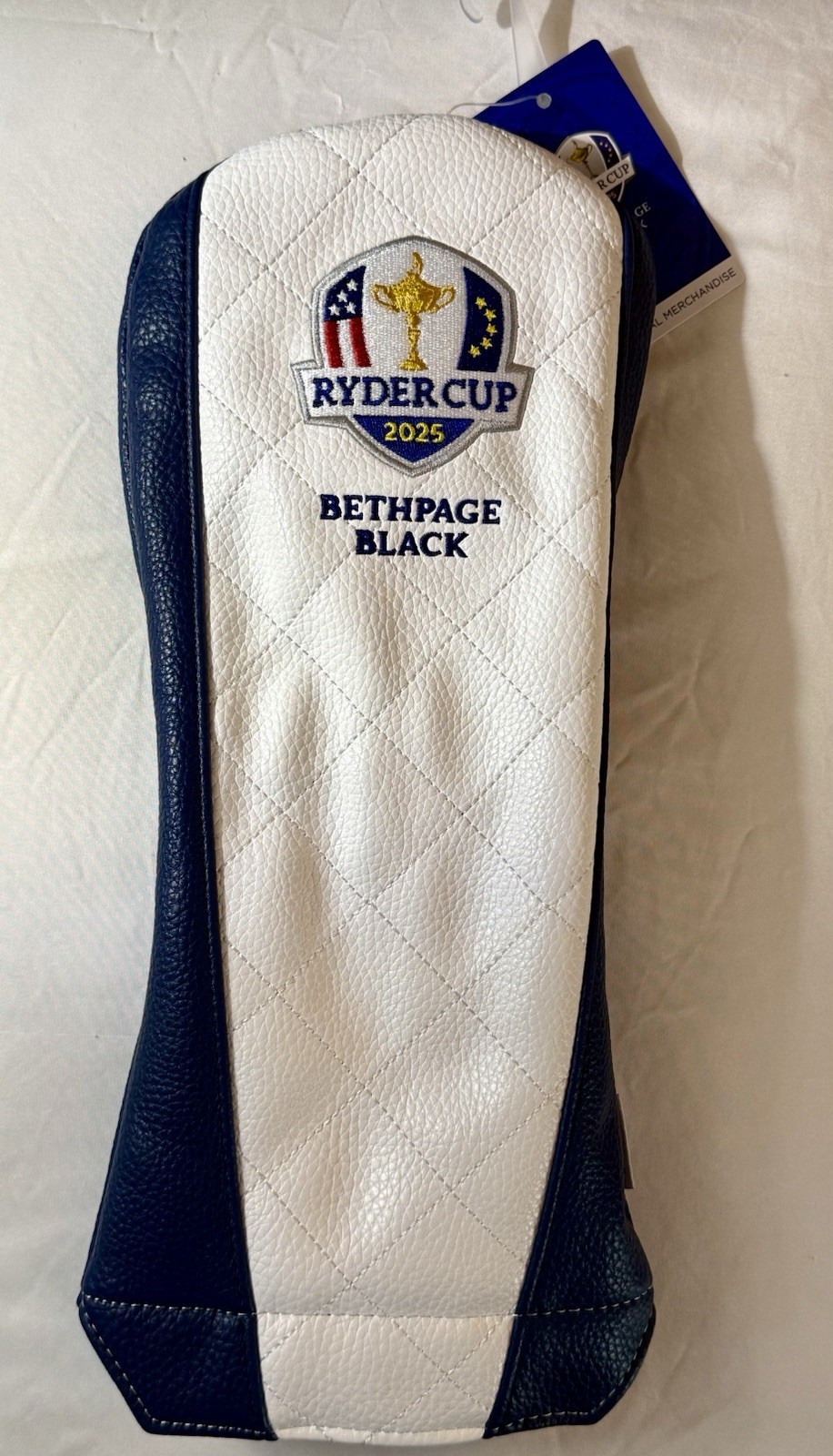 2025 Ryder Cup Driver Headcover Bethpage Black golf new