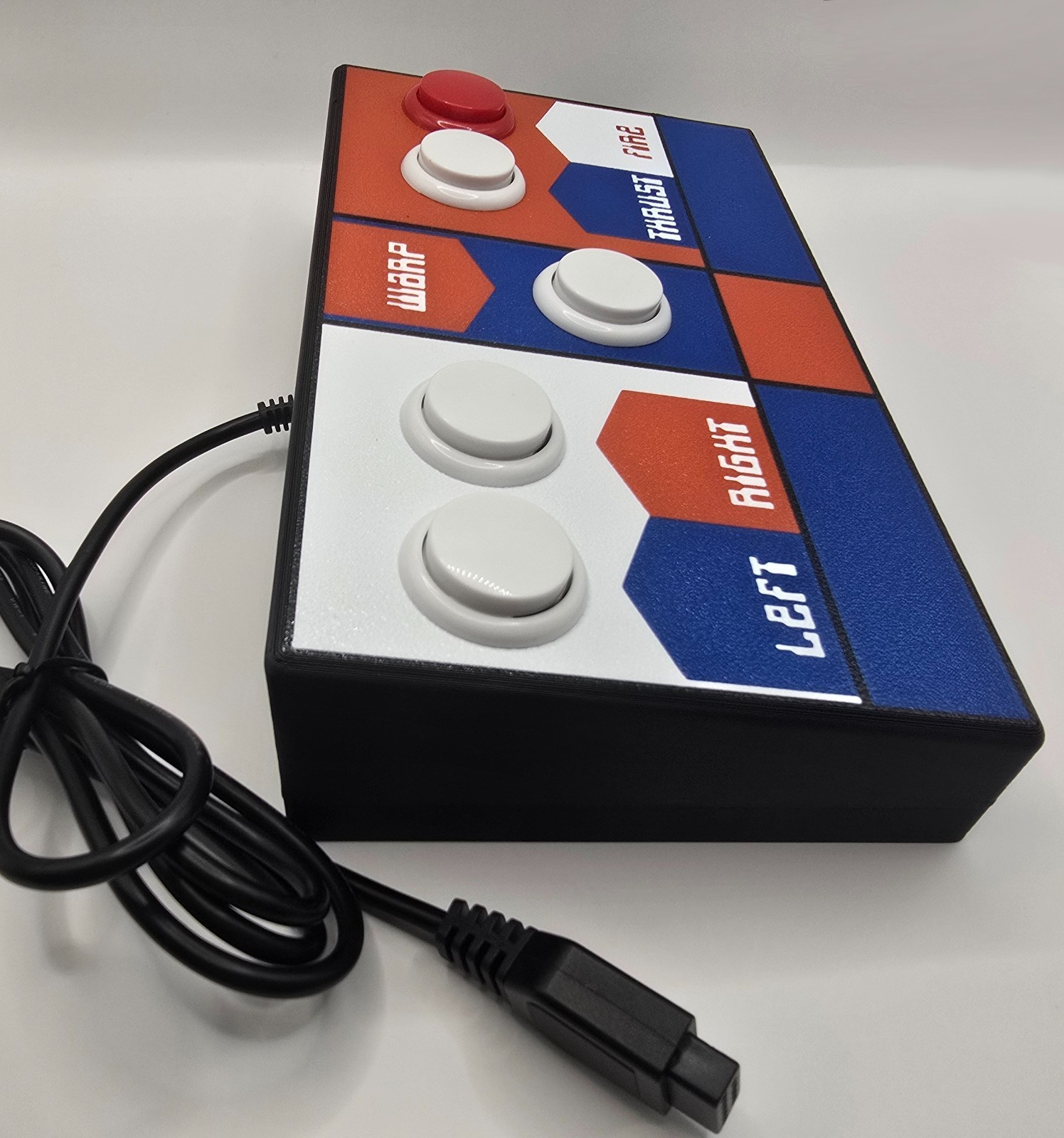 Asteroids Control Panel For Atari 2600 and Atari 7800, and Commodore