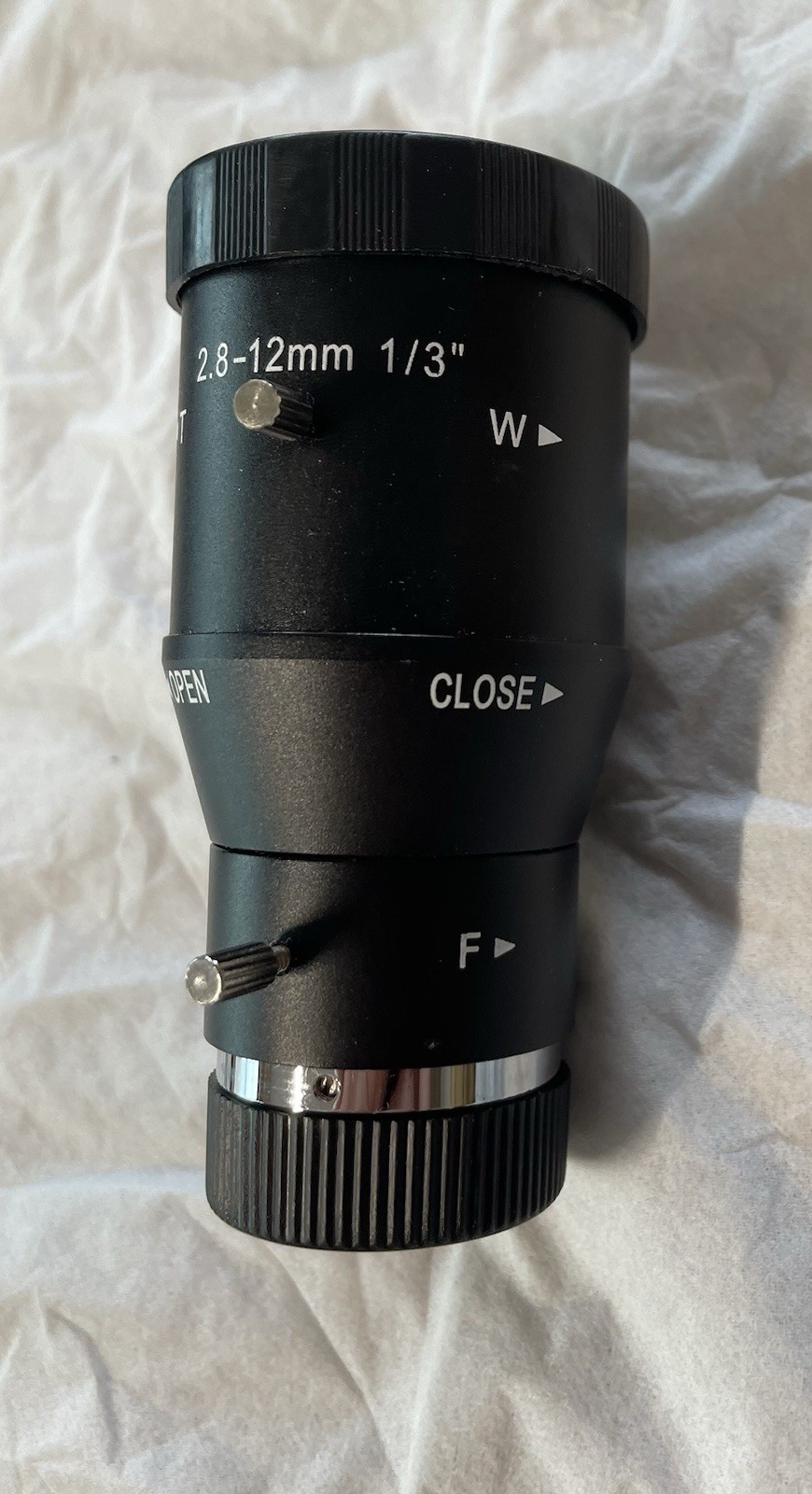 Camera lens, CCTV, working