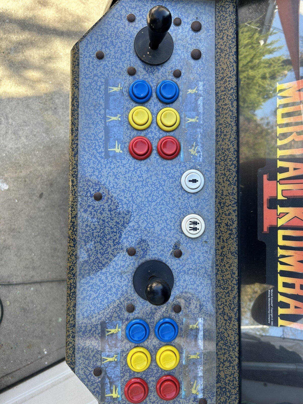 MORTAL KOMBAT II ARCADE MACHINE by MIDWAY 1993