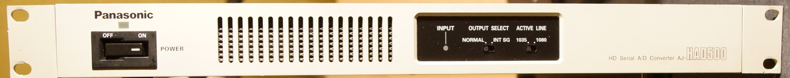 Panasonic AJ-HAD500 HD Serial D/A Converter, 1035/1080